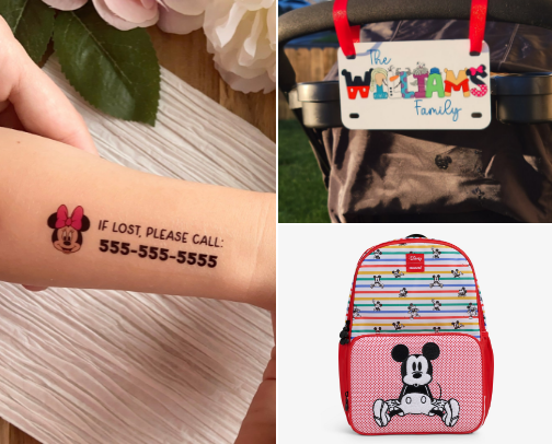 Disney Trip Packing List for Families with Kids cover photo collage