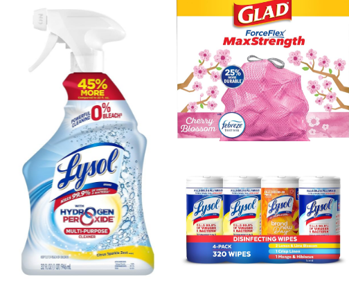 Cleaning Supplies cover photo collage