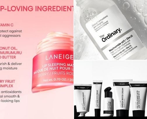 Products in my Vanity cover photo collage