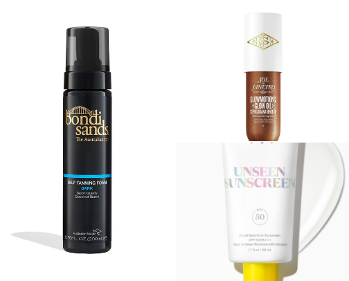 Bronzed Babe cover photo collage