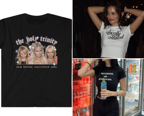 just iconic shirts cover photo collage
