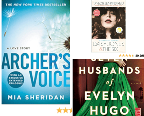 Book Reccomendations cover photo collage