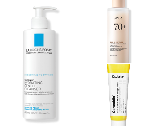 Clean Girl Skincare Essential cover photo collage