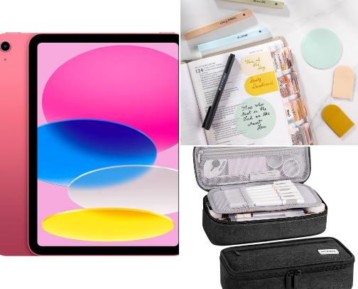 Study Essentials for College Students - For when the late night study sessions need a little improvement cover photo collage