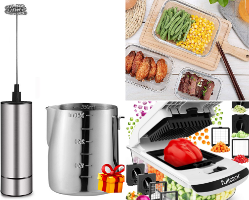 Kitchen products cover photo collage