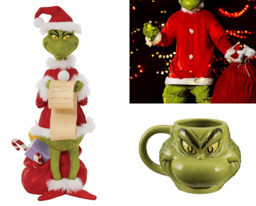 Grinch decor cover photo collage