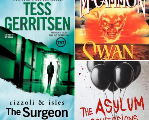 Let's talk books. cover photo collage
