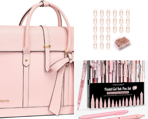 📚🌷 Pretty Back to School Finds cover photo collage