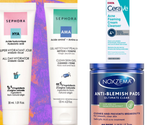 My favorite beauty recs cover photo collage