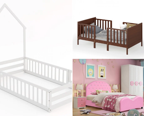 Playful Paradise: The Perfect Kids' Room cover photo collage