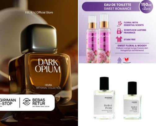Fragrance cover photo collage