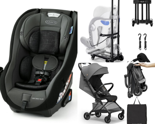 Baby & Toddler Air Travel Essentials (Tested by a Real Mom) cover photo collage