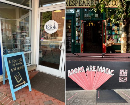 Favorite Bookstores from Local to Overseas cover photo collage