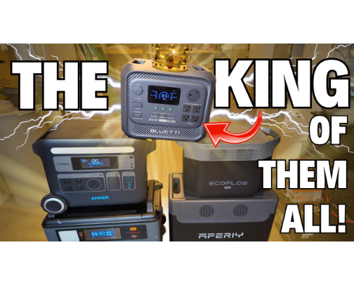 STOP! Your Power Station is OBSOLETE. Meet the New KING! (Bluetti Elite 300) cover photo collage