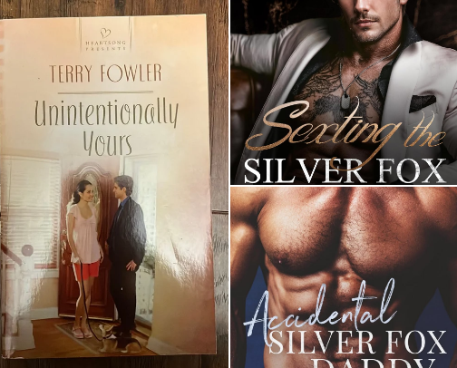Read Online - Accidental Silver Fox Daddy: An Age Gap Single Dad Romance (Unintentionally Yours) Collection cover photo collage