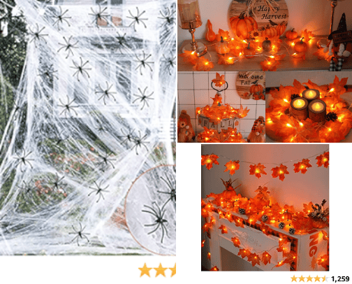 Halloween Decor cover photo collage