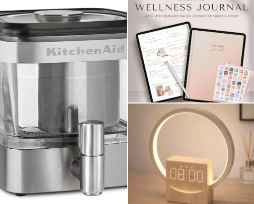 The Elevated Wellness Ritual: Mind, Body & Routine cover photo collage
