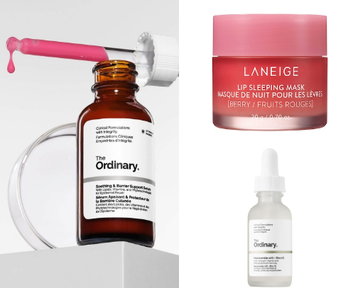Skin care cover photo collage
