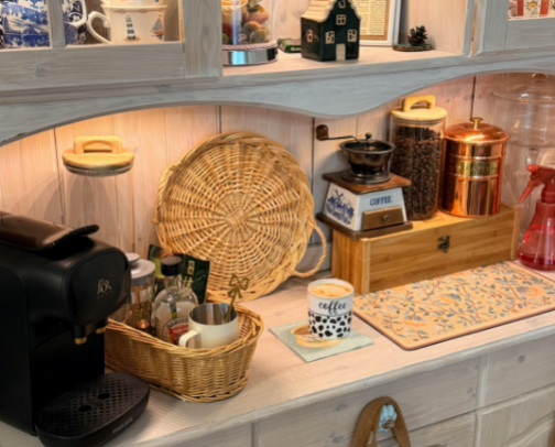 Cozy Coffee & Tea Station Must-Haves cover photo collage