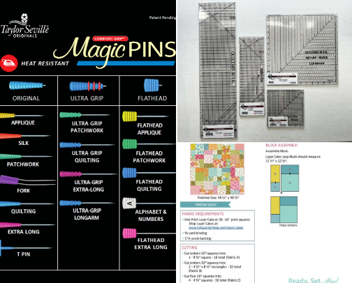 🪡🧵🪡 Quilting must haves cover photo collage