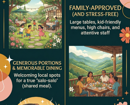 Kid-Friendly Dining Spots Philippines cover photo collage