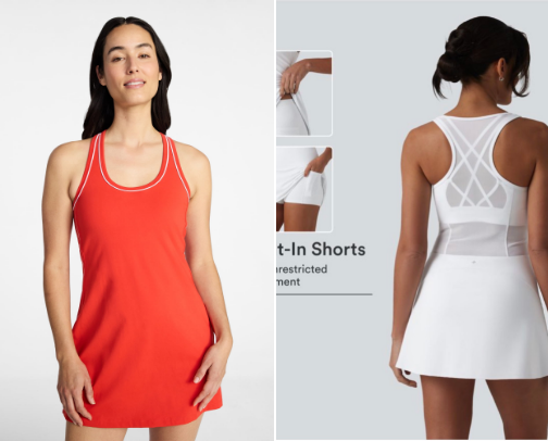 Athletic Dresses For Every Day of the Week! cover photo collage