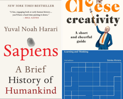 The Silent Writer's High-Leverage Thinking Library cover photo collage