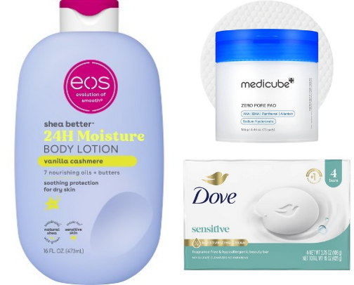 Skin care from TARGET cover photo collage