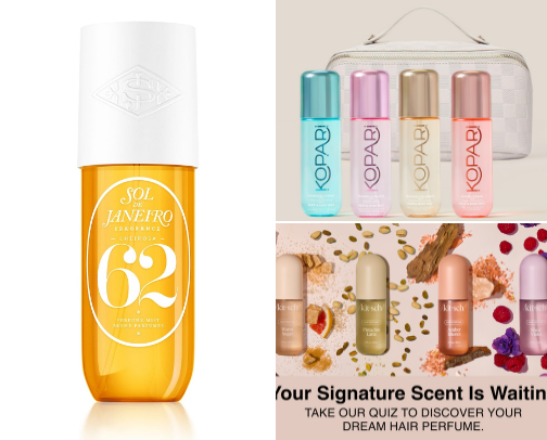 Fragrance cover photo collage