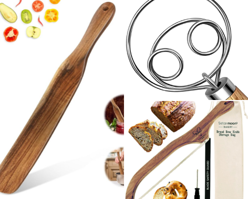 Sourdough Baking Supplies cover photo collage