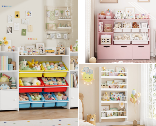 🪁🧸Clutter-Free Kid Space🧸🪁 cover photo collage