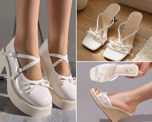 Shoes That Give Main Character Energy cover photo collage