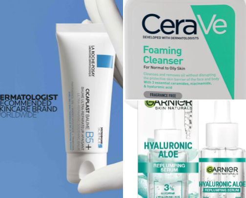 Skin care✨ cover photo collage