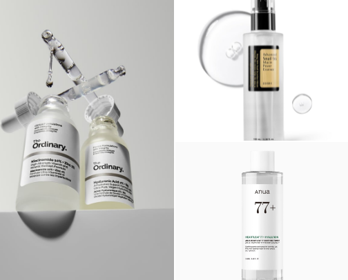 Serums & Toners cover photo collage