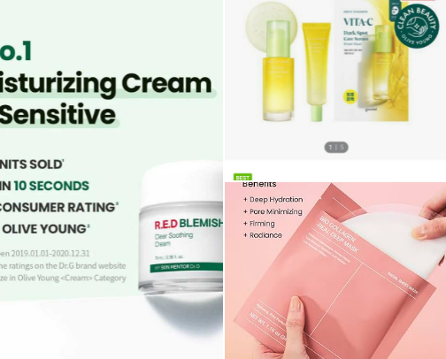Top 10 Korean Skincare Products I Actually Use cover photo collage