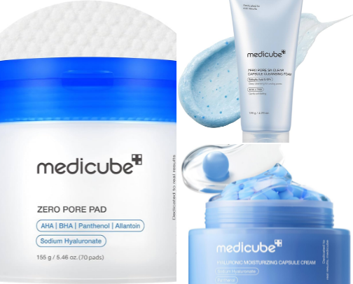 Skincare for flawless makeup cover photo collage