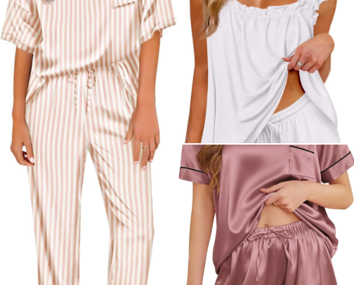 Pajamas for Cozy Nights In cover photo collage