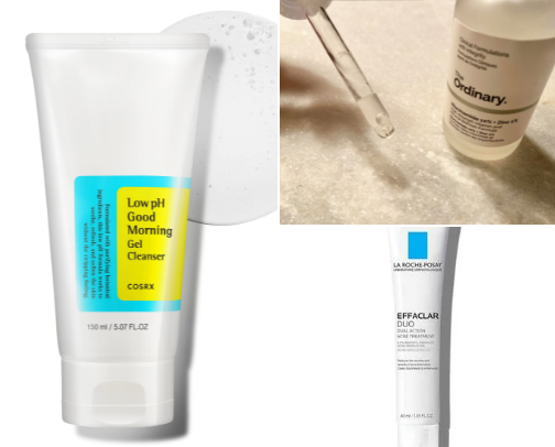 Go-To Skincare Products for Oily & Acne-Prone Skin cover photo collage