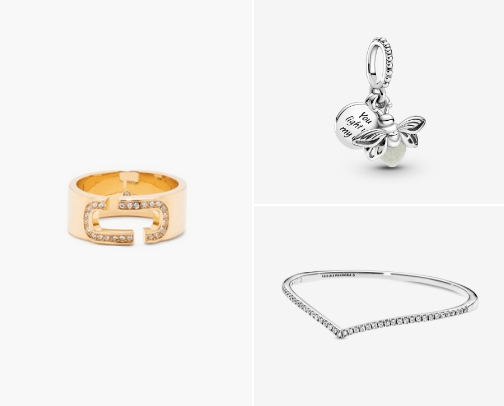 Jewelry cover photo collage
