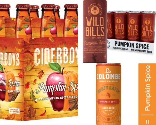 My favorite Fall Drinks cover photo collage