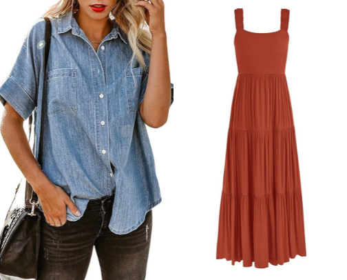 Favorite clothing finds cover photo collage