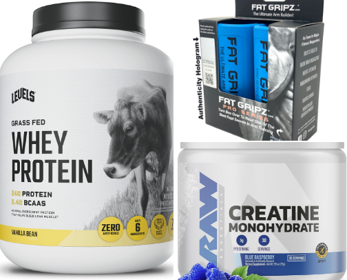 Workout must haves! cover photo collage