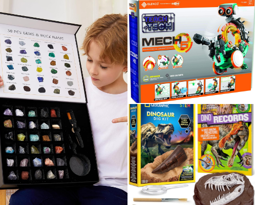 Kool Science Stuff for Kids cover photo collage