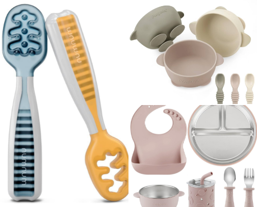 🍽️ Baby Feeding Essentials for Starting Solids & Self-Feeding cover photo collage