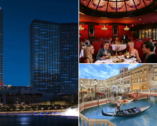 Couples Trip to Las Vegas cover photo collage