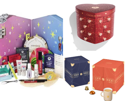 2024 Makeup Advent Calendars cover photo collage