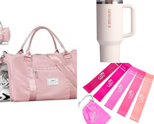 Glow-Up Gym Bag Essentials 👟🎒 (Amazon Finds) cover photo collage