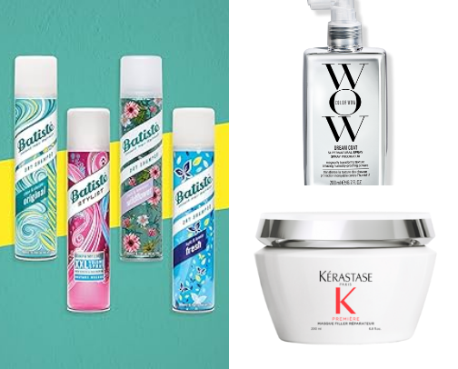 Hair Products for Long, Color-Treated Hair cover photo collage