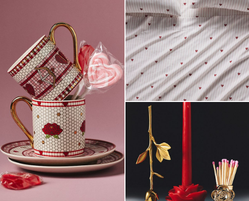 VALENTINE'S DAY DECOR AND GIFTS cover photo collage