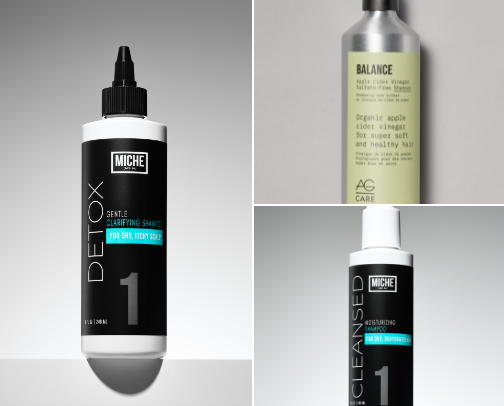 Must-haves for healthy and hydrated type 4 hair cover photo collage